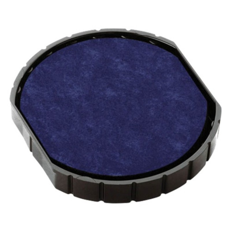Подушка сменная для печати синяя круглая Е/R40 арт 107393